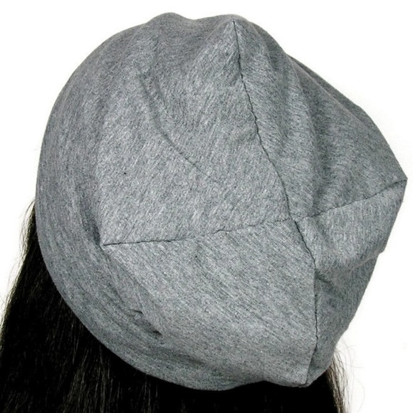 100% Cotton Jersey Slouchy Beanie Chemo Hats - Picture 6 of 6